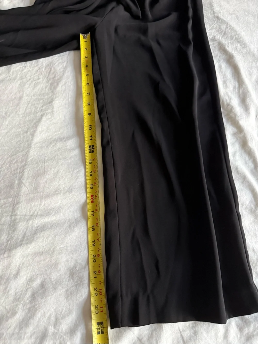 NWOT Ralph Lauren Black Flutter Sleeve Keyhole Jumpsuit Cropped Wide Leg Sz 2